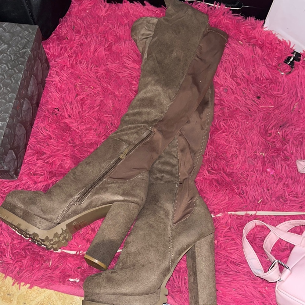 Knee high boots